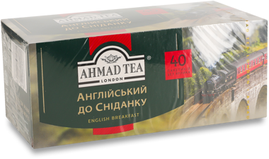 Чай "Ахмад" English Breakfast ф/п 40*2г