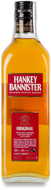 Віскі "Ханкі Банністер" 40% бленд 0.5л