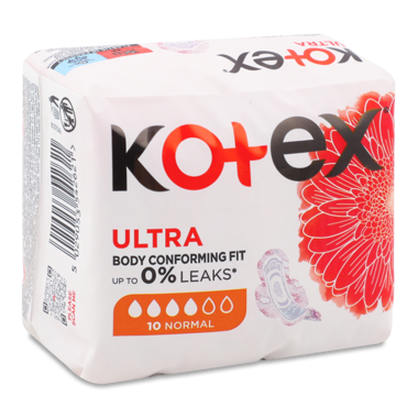 Прокладки Котекс Ultra Dry&SofT normal 10шт