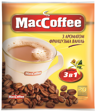 Кава "Мас Coffee" Франц ваніль 18г /МК/