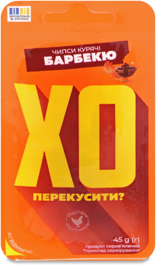 Чіпси курячі Dry Chicken Барбекю с/в 45г