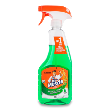 Засіб д/скла М МУСКУЛ /курок розп/500г/Дж