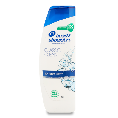 Шамп HEAD & SHOULDERS Основний догляд 400мл /P&G/
