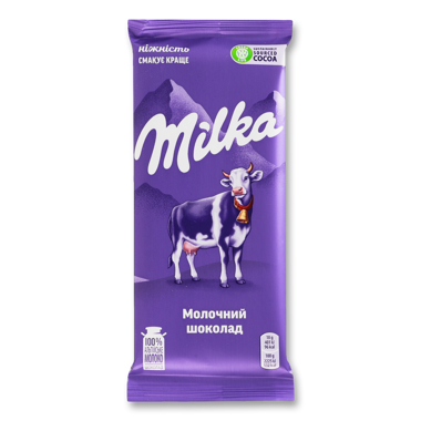 Шоколад "Мілка" б/д 90г /Крафт/