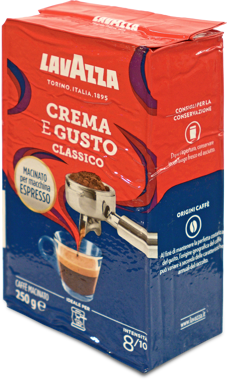 Кава "Lavazza" Crema & Gusto мелена в/у 250г