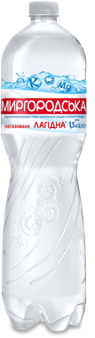Мін.вода "Миргородська" Лагідна н/газ 1.5л