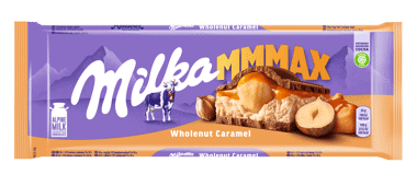 Шоколад "Мілка" цілий горіх/карамель 300г /Крафт/