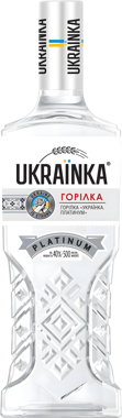 Горілка "Українка" Платинум 0.5л /Атлантіс/