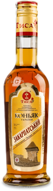 Коньяк "Закарпатський" 0.25л /Ужгород/