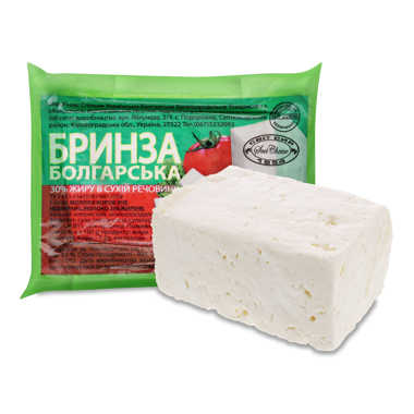Бринза "Болгарська" 30% в/у ваг /Світ Сир/
