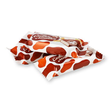 Цукерки вафельні "Сливки-Ленивки" ваг /Рошен/