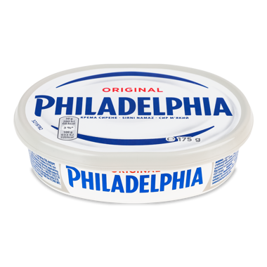 Крем-сир "Філадельфія" 69% звичайна 175г /Крафт Фудз/