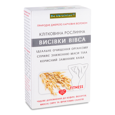 Клітковина з висівок вівса 130г к/уп /Golden Kings/