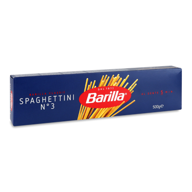 Макарони "Barilla" Spaghettini №3 500г