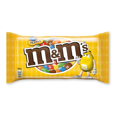 Драже "M&M" з арахісом 45г /MF/