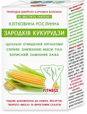 Клітковина з зародків кукурудзи 190г к/уп /Golden Kings/