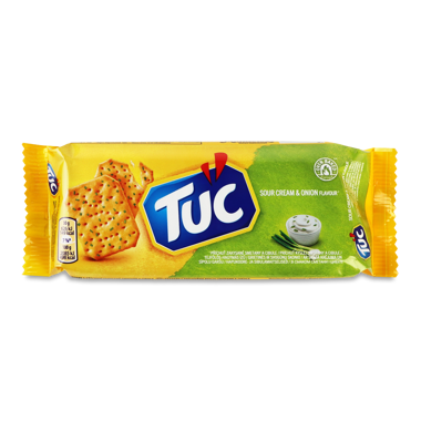 Крекер "TUC" солоний сметана-цибуля 100г