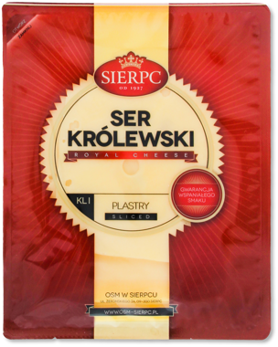 Сир "Королівський" 45% 150г /Sierps/