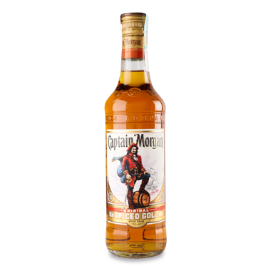 Ром "Captain Morgan" Spiced Gold 40% 0.5л