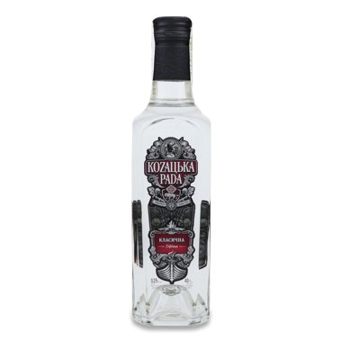 Горілка "Козацька Рада" класична 0.25л