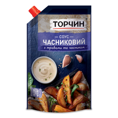Соус "Часниковий" 200г д/п /ТП/