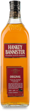 Віскі "Ханкі Банністер" бленд 40% 0.7л 