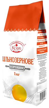Борошно цільнозернове 1кг /Козуб/