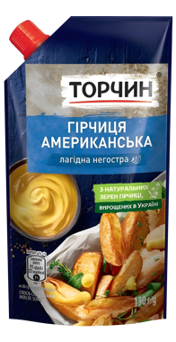 Гірчиця "Американська" д/п 130г /ТП/