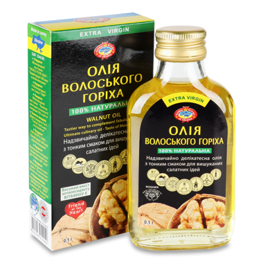 Олія волоського горіха 0.1л /Golden Kings/