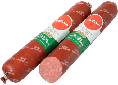 Ковбаса Салямі Мисливська в/к в/г ваг."Глобино"