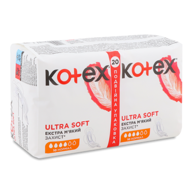 Прокладки Котекс Ultra SofT normal 20шт
