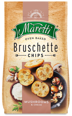 Брускети "Maretti" Гриби з сметаною 70г