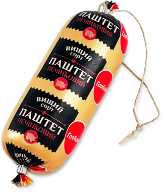 Паштет Печінковий свин.150г."Глобино"