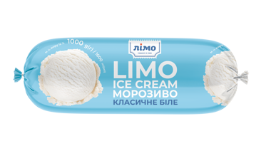 Морозиво біле з комб.сировиною 1кг /Лімо/