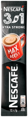 Кава "Нескафе" 3в1 Екстра Стронг /стік/ 12г /Нес