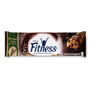Батончик "Фітнес" цільні злаки/шоколад 23.5г /Nestle/