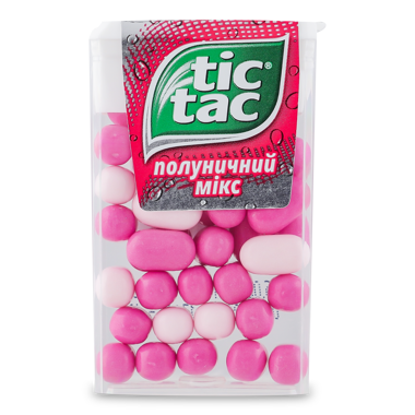 Драже "Tic-Tac" полуниця 18г