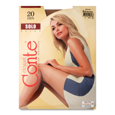 Колготи ж-чі "Solo" 20 natural 2 