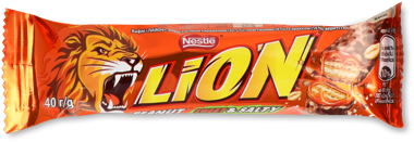 Батончик "Lion" арахіс 40г /Nestle/