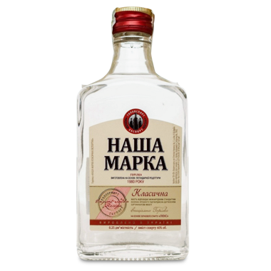 Горілка "Наша марка" класична експортна 0.1л /SV/