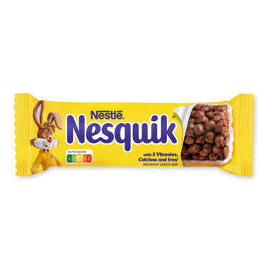Батончик "Несквік" цільні злаки 25г /Nestle/