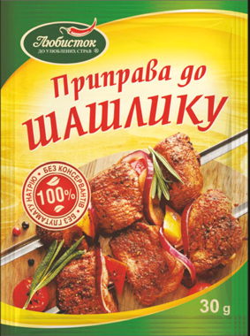 Приправа "До шашлику" 30г /Любисток/