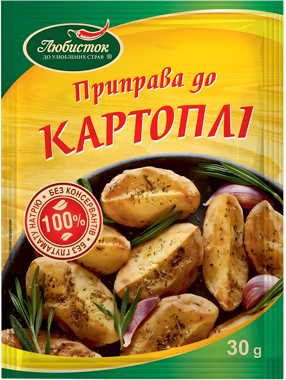 Приправа "Для картоплі" 30г /Любисток/