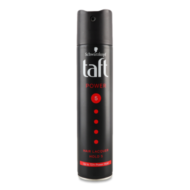 Лак д/вол TAFT Power з кофеїном 250мл /Schw/