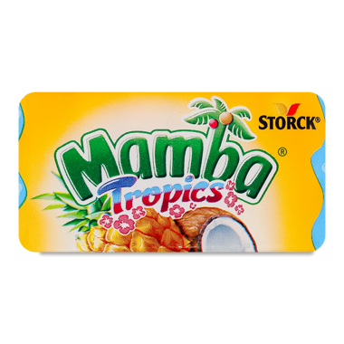 Цукерки жувальні "Mamba" Тропікс 26.5г /Storck/