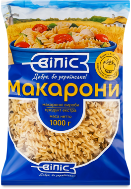 Макарони "Віліс" Спіральки 1кг 
