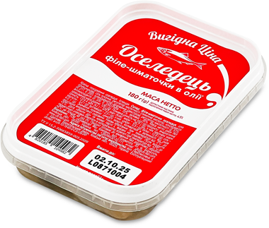 Оселедець "Norven" в/олії 180г /UFC/