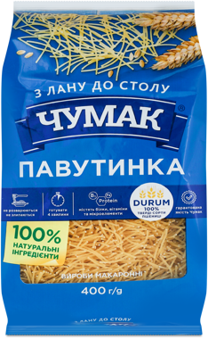 Макарони "Чумак" павутинка 400г