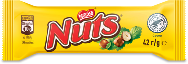 Батончик "Nuts" 42г /Нестле/