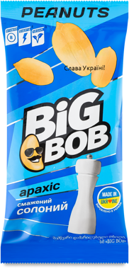 Арахіс "Big Bob" солений 60г
